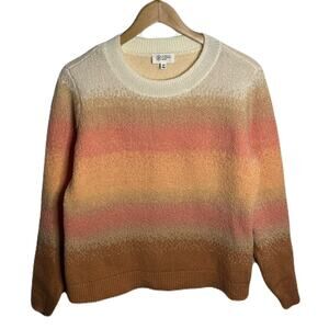 Candace Cameron Bure Sunburst Ombre Sweater Women’s Size XS A616370